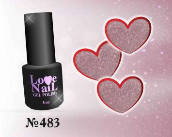 483 LOVE NAIL ГЕЛЬ ЛАК класса Premium                      