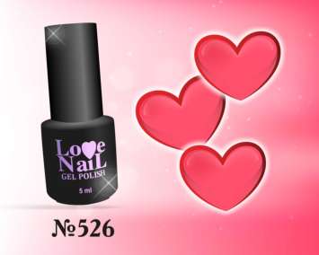 526 LOVE NAIL ГЕЛЬ ЛАК класса Premium   