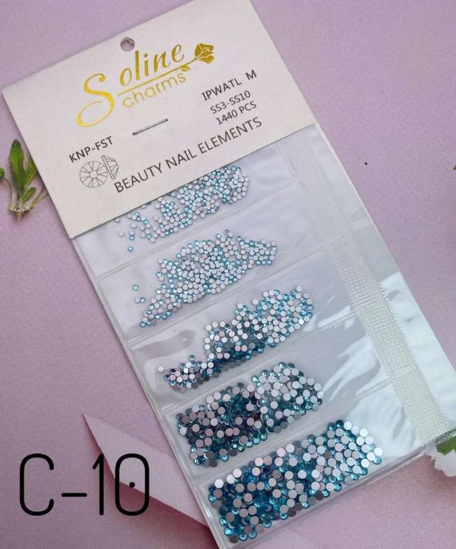 Стразы "Soline Charms" C-10 1440 шт