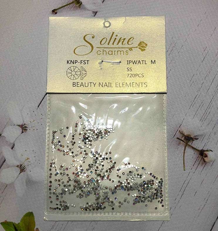 Стразы "Soline Charms" A-5 (голография ss3) 720 шт   
