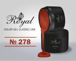 Цветной гель Royal Classic Line 5ml №278 