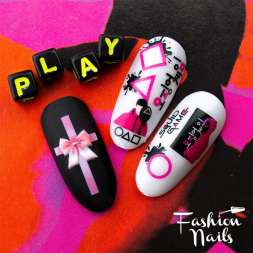 Fashion Nails Слайдер-дизайн 3D № 170