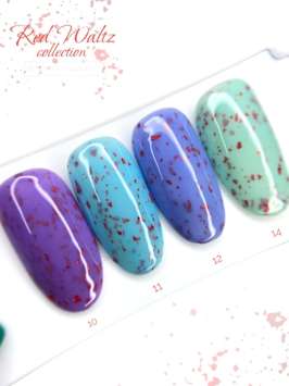 ROYAL гель лак "Красный вальс" GFR14