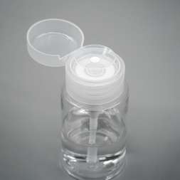 Помпа-дозатор для жидкости прозрачная, 150 мл (улучшенное качество)