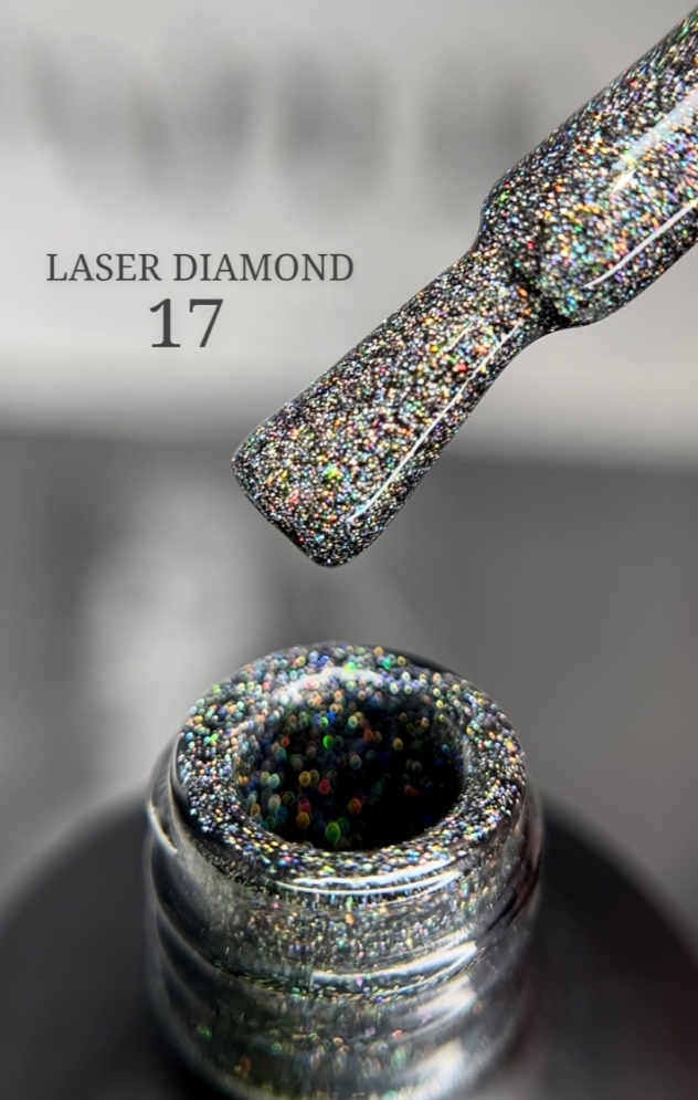 LD17 Гель-лак ROYAL Лазер Даймонд 10 ml       
