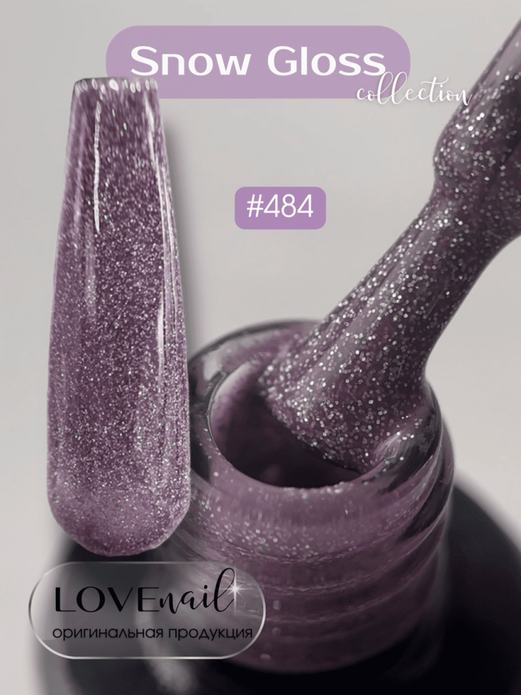 484 LOVE NAIL ГЕЛЬ ЛАК класса Premium                       