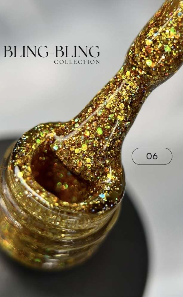 ROYAL Светоотражающий гель-лак "Блинг Блинг" BBR06