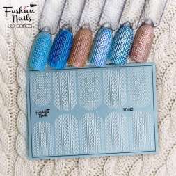 Fashion Nails Слайдер-дизайн 3D № 42