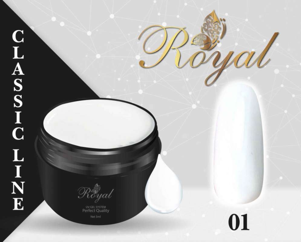 Гель-краска Royal Classic Line 5 ml №01 