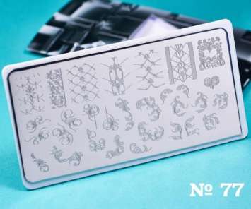 Пластина для стемпинга А077