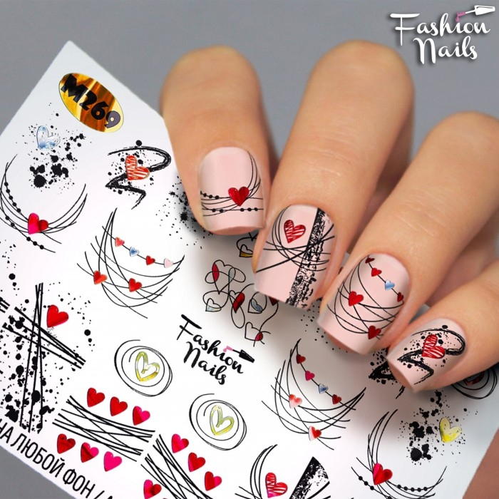 Fashion Nails Слайдер-дизайн METALLIC № 269