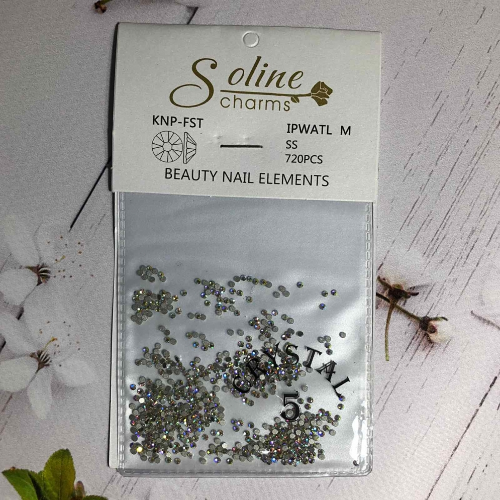 Стразы &quot;Soline Charms&quot; A-7 (голография ss5) 720 шт     