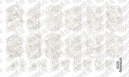 Rio Profi Слайдер На Прозрачной Основе Нэйл Круст №5028 Бежевый  