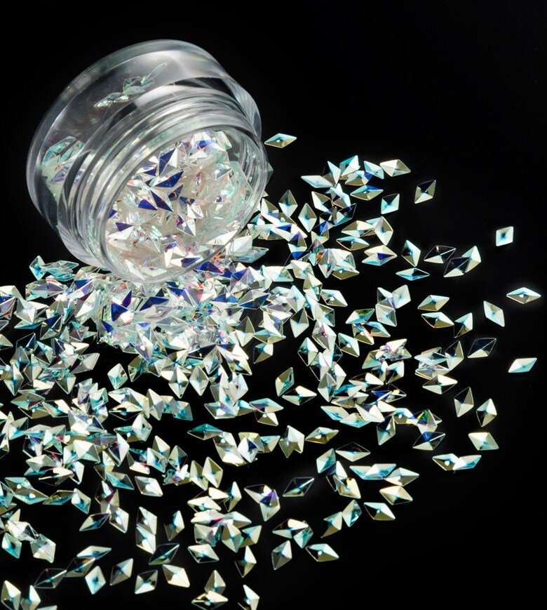 1283 Чешуя дракона 3D ромбики        