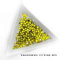 Стразы Swarovski CITRINE MIX 144 шт (микс размеры)         