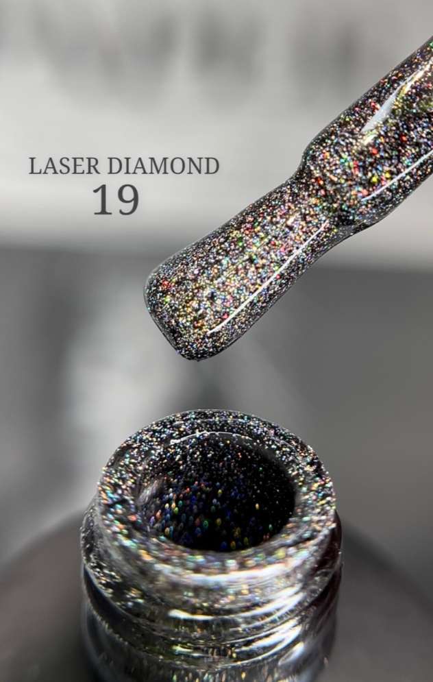 LD19 Гель-лак ROYAL Лазер Даймонд 10 ml         