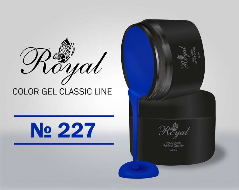 Цветной гель Royal Classic Line 5ml №227