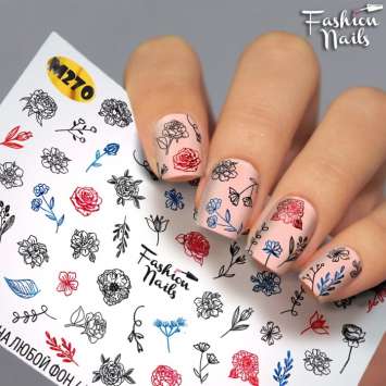 Fashion Nails Слайдер-дизайн METALLIC № 270