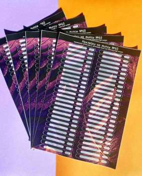 Наклейки на типсы 50 шт №60