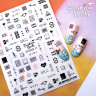 Fashion Nails Nail sticker № 17