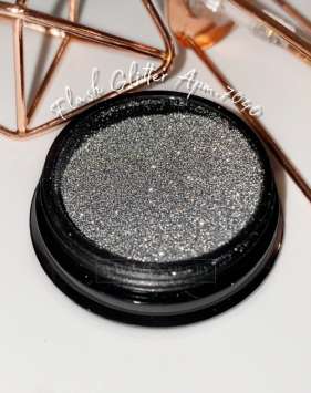 Светоотражающий Flash glitter серебро Арт.7040