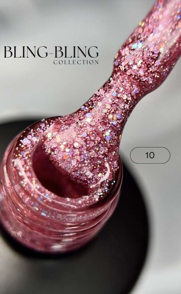 ROYAL Светоотражающий гель-лак "Блинг Блинг" BBR10