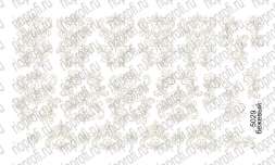 Rio Profi Слайдер На Прозрачной Основе Нэйл Круст №5029 Бежевый  