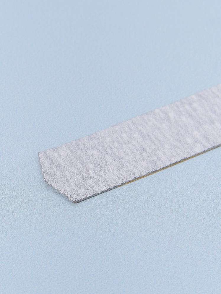 Algebra Beauty Сменные файлы HARD GRAY для пилки на тонкой основе L Plus, 120 грит (50 шт) 