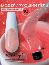 Моделирующий гель Royal SPECTRUM SPARKLE 10 (15 мл) 