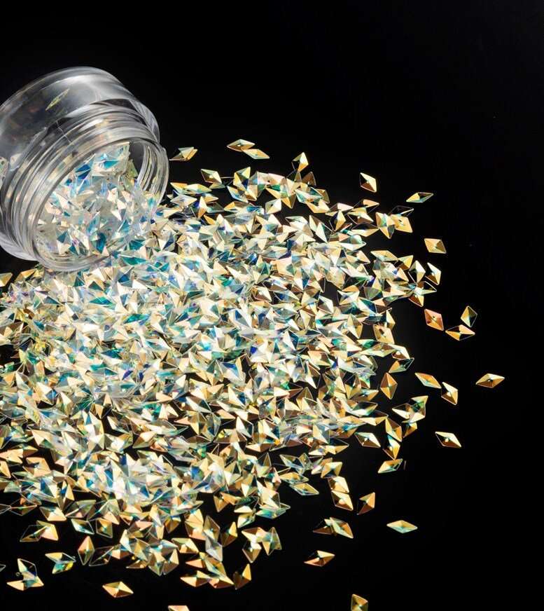 1284 Чешуя дракона 3D ромбики        