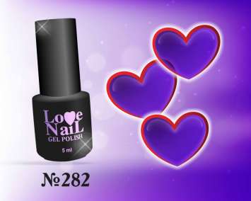 282 LOVE NAIL ГЕЛЬ ЛАК класса Premium                                       