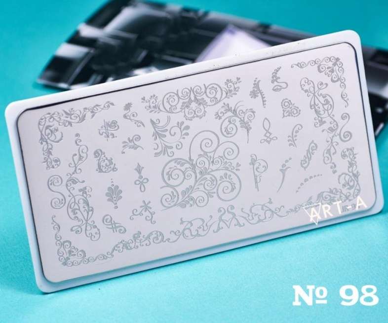 Пластина для стемпинга А098