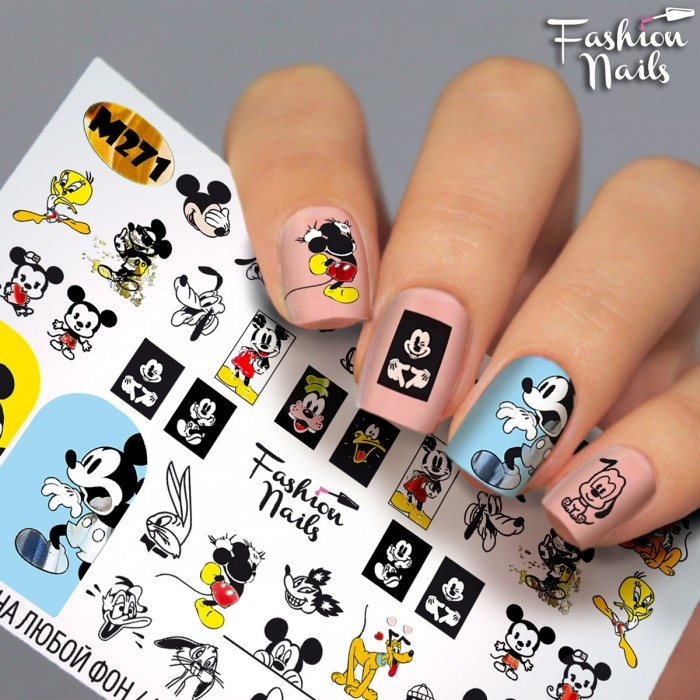 Fashion Nails Слайдер-дизайн METALLIC № 271