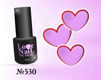 530 LOVE NAIL ГЕЛЬ ЛАК класса Premium   