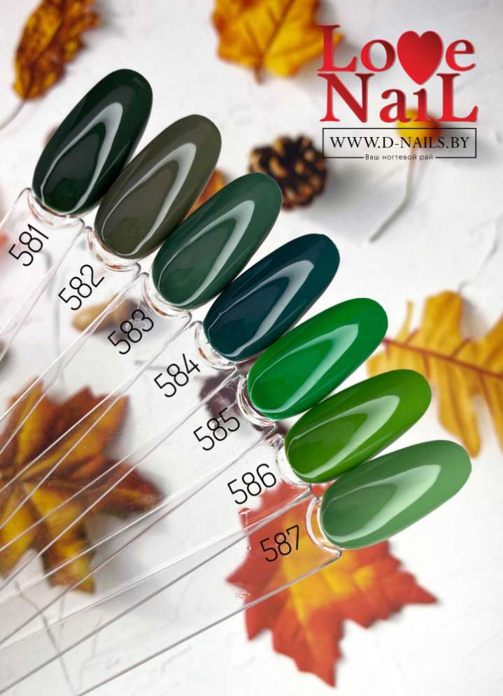 587 LOVE NAIL ГЕЛЬ ЛАК класса Premium           