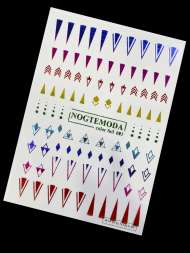 Наклейки Nogtemoda Color Foil № 002