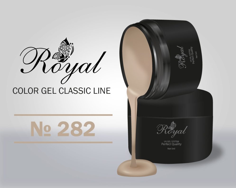 Цветной гель Royal Classic Line 5ml №282