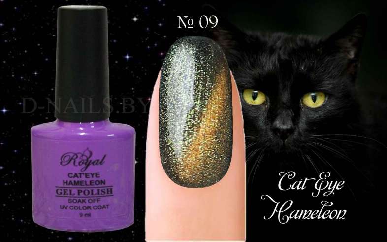 Гель лак ROYAL CAT EYE HAMELEON 9ml №09