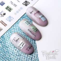 Fashion Nails Nail sticker № 18