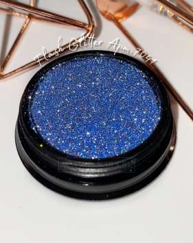 Светоотражающий Flash glitter синий Арт.7041