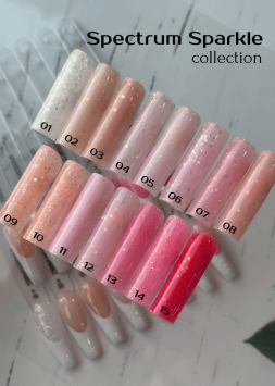 Моделирующий гель Royal SPECTRUM SPARKLE 11 (15 мл) 