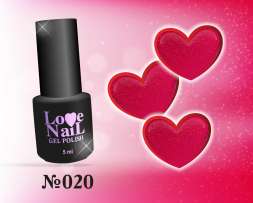 020 LOVE NAIL ГЕЛЬ ЛАК класса Premium