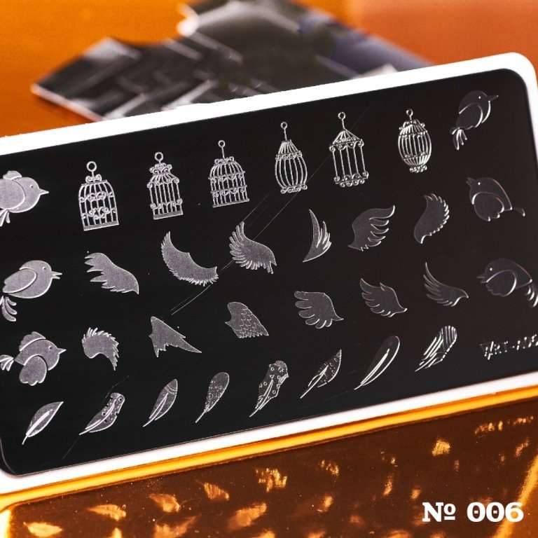 Пластина для стемпинга А006