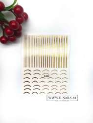 Гибкая лента "микс d-001 золото" 