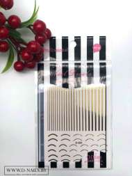 Гибкая лента "микс d-001 золото" 