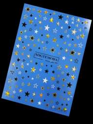 Наклейки Nogtemoda Combi Star Holographyc № 002 