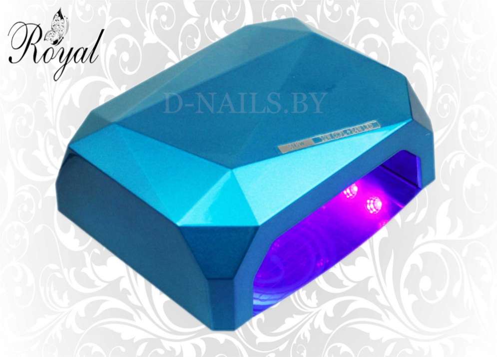 36W LED/UV лампа синяя Мощность: 36W Тип лампы: led+ ccfl (12w ccfl +24w led) с сенсорным датчиком