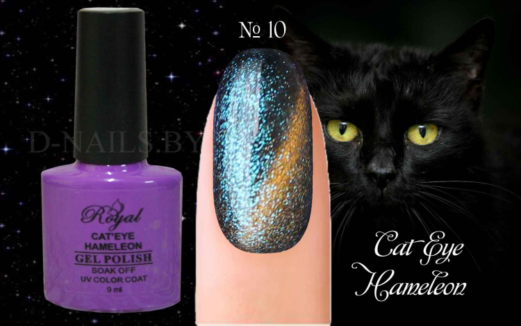Гель лак ROYAL CAT EYE HAMELEON 9ml №10