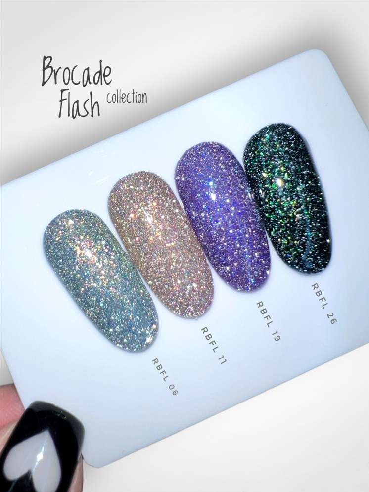 ROYAL Светоотражающий гель-лак "Броукат Флэш" RBFL06