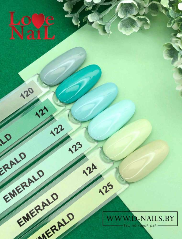 .Палитра гель-лаков LOVE NAIL 